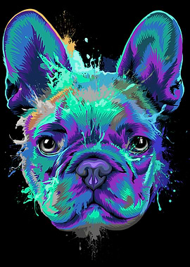 French Bulldog Splash