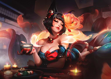 Spirit Blossom Ahri's Onsen Retreat