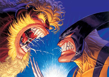 Wolverine vs Sabretooth