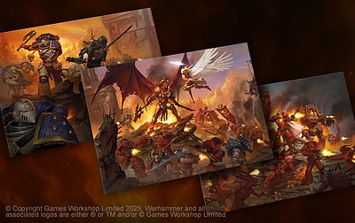 Triple the Heresy: new Warhammer triptych