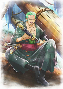 Iconic Watercolor Zoro Returns After 2 Years