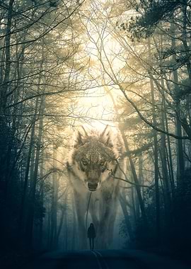 Wolf Walking