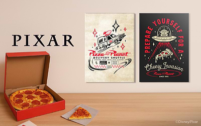 Fresh Pixar delivery from Pizza Planet!