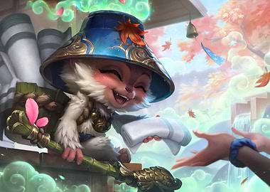 Teemo's Spirit Blossom Onsen Serenity