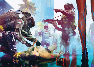 Trauma team in action