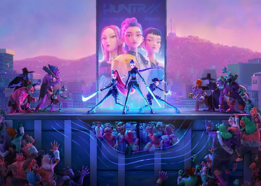 KPOP Demon Hunters: Neon City Battle horizontal