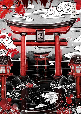 Air Torii Yin Yang Rubyart