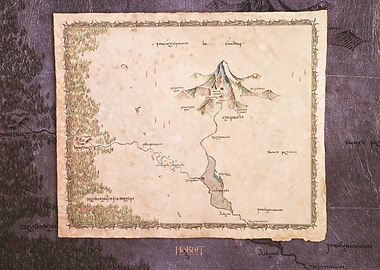 Hobbit Map