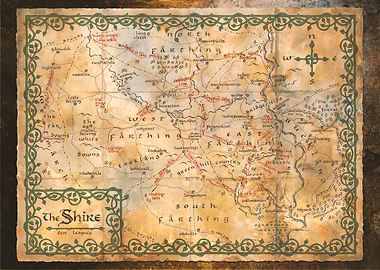 The Shire Map