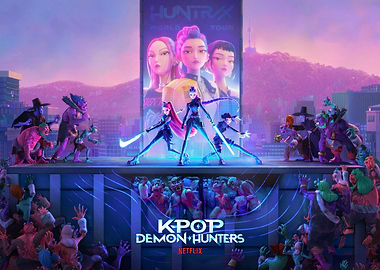 KPOP Demon Hunters: Neon City Battle horizontal